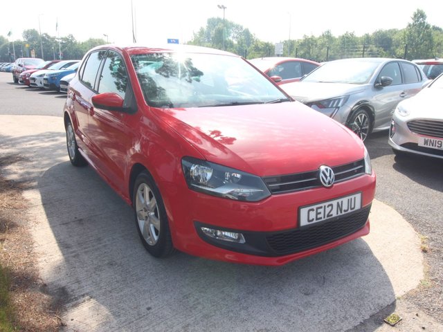 2012 12 VOLKSWAGEN POLO 1.2 Match Hatchback 5dr Petrol Manual Euro 5 (60 ps) **CLEARANCE VEHICLE**