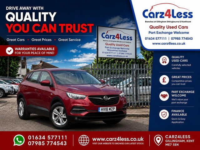 View our VAUXHALL GRANDLAND X