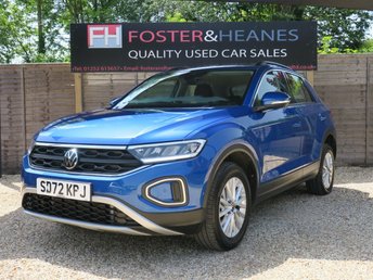 2022 VOLKSWAGEN T-ROC 1.5 TSI Life SUV 5dr Petrol Manual Euro 6 (s/s) (150 ps) &pound;16450.00
