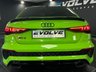 USED 2022 M AUDI RS3 2.5 TFSI Carbon Black Saloon 4dr Petrol S Tronic quattro Euro 6 (s/s) (400 ps) COMFORT & SOUND PACK, NAV!