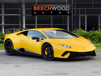 2017 LAMBORGHINI HURACAN 5.2 V10 LP 640-4 Performante Coupe 2dr Petrol LDF 4WD Euro 6 (s/s) (640 ps) £280000.00