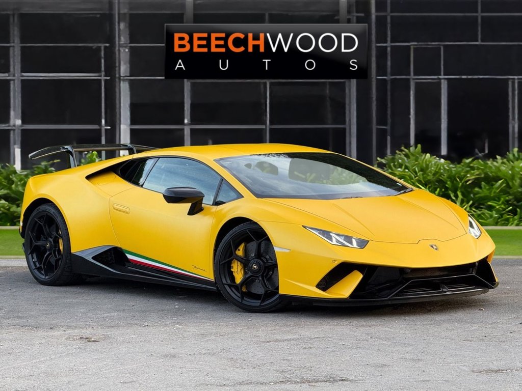 USED 2017 LAMBORGHINI HURACAN 5.2 V10 LP 640-4 Performante Coupe 2dr Petrol LDF 4WD Euro 6 (s/s) (640 ps) FRONT LIFT / CARBON BUCKETS