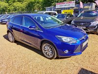 USED 2014 64 FORD FOCUS 1.0T EcoBoost Zetec Euro 5 (s/s) 5dr Â£35 TAX+AUX+USB+FSH+ULEZ FREE