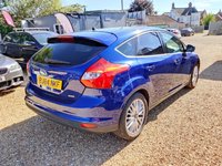 USED 2014 64 FORD FOCUS 1.0T EcoBoost Zetec Euro 5 (s/s) 5dr Â£35 TAX+AUX+USB+FSH+ULEZ FREE