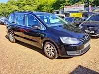 USED 2011 11 VOLKSWAGEN SHARAN 2.0 TDI BlueMotion Tech SE DSG Euro 5 (s/s) 5dr FSH+1 OWNER+AUTO+7 SEATER