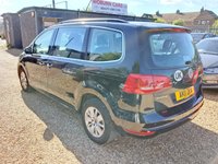 USED 2011 11 VOLKSWAGEN SHARAN 2.0 TDI BlueMotion Tech SE DSG Euro 5 (s/s) 5dr FSH+1 OWNER+AUTO+7 SEATER