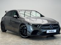 USED 2020 20 MERCEDES-BENZ A CLASS 2.0 A35 AMG (Premium Plus) Hatchback 5dr Petrol SpdS DCT 4MATIC Euro 6 (s/s) (306 ps) Pan Roof/ Aero Pack / 2 Owners