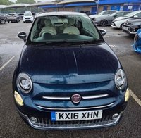 USED 2016 16 FIAT 500 1.2 Lounge Hatchback 3dr Petrol Manual Euro 6 (s/s) (69 bhp) STUNNING CAR WITH FACTORY FITTED ELECTRIC SUNROOF, AIR CON, CHROME MIRROR CAPS, BLUETOOTH! GENUINE LOW MILEAGE, LONG MOT, GOOD HISTORY, 2 X KEYS!