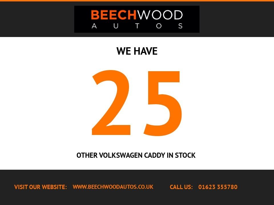 USED 2016 66 VOLKSWAGEN CADDY 1.6 TDI C20 Startline Panel Van 5dr Diesel Manual L1 H1 (149 g/km, 101 bhp) *AWARD WINNING DEALERSHIP*