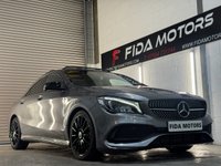 USED 2018 68 MERCEDES-BENZ CLA 2.1 CLA220d AMG Line Night Edition (Plus) Coupe 4dr Diesel 7G-DCT Euro 6 (s/s) (170 ps) FULL MERCEDES BENZ SERVICE+