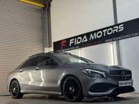 USED 2018 68 MERCEDES-BENZ CLA 2.1 CLA220d AMG Line Night Edition (Plus) Coupe 4dr Diesel 7G-DCT Euro 6 (s/s) (170 ps) FULL MERCEDES BENZ SERVICE+