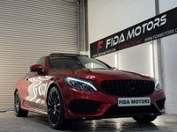 USED 2018 68 MERCEDES-BENZ C CLASS 2.1 C250d AMG Line (Premium Plus) Coupe 2dr Diesel G-Tronic+ Euro 6 (s/s) (204 ps) PAN ROOF+360 CAMERA
