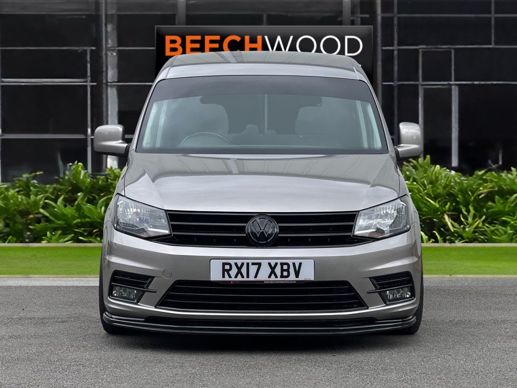 USED 2017 17 VOLKSWAGEN CADDY 2.0 TDI C20 BlueMotion Tech Highline Panel Van 5dr Diesel DSG SWB Euro 6 (s/s) (102 ps) AIR CON / COILOVERS / 19's