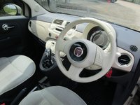 USED 2015 65 FIAT 500 1.2 Lounge 3 door Dualogic Auto Petrol Automatic 20 tax. 1 owner. Full history.