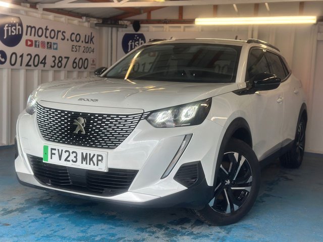 View our Peugeot E-2008 50kWh Allure Premium + SUV 5dr Electric Auto (7kW Charger) (136 ps)+2 KEYS+1 OWNER FROM NEW+ALLOYS+HISTORY+PARK CONTROL+BLUETOOTH+NAV+PRIVACY+CLIMATE+DIGITAL DASH+MEDIA+CRUISE+