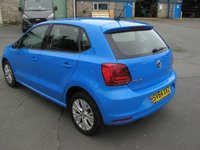 USED 2014 64 VOLKSWAGEN POLO 1.2 TSI BlueMotion Tech SE Hatchback 5dr Petrol Manual Euro 6 (s/s) (90 ps) Air Con, 68000 miles, Service History, &pound;20 per year Road Tax