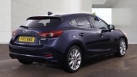 USED 2017 17 MAZDA MAZDA3 2.0 SKYACTIV-G Sport Nav Hatchback 5dr Petrol Manual Euro 6 (s/s) (165 ps) 8 Mazda Services-Full Heated Leather