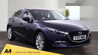 2017 MAZDA MAZDA3 2.0 SKYACTIV-G Sport Nav Hatchback 5dr Petrol Manual Euro 6 (s/s) (165 ps) £12000.00