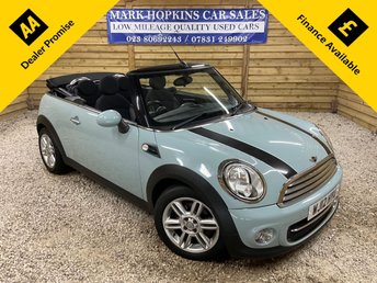 2012 MINI CONVERTIBLE 1.6 Cooper Convertible 2dr Petrol Manual Euro 5 (s/s) (122 ps) &pound;7995.00