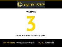 USED 2018 68 MITSUBISHI OUTLANDER 2.4h TwinMotor 13.8kWh 4h SUV 5dr Petrol Plug-in Hybrid CVT 4WD Euro 6 (s/s) (209 ps) 60000 Miles Full Service History+Bluetooth+Full Leather+Heated Seats+Reversing Camera+More