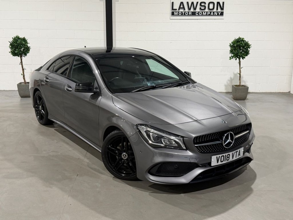USED 2018 18 MERCEDES-BENZ CLA 1.6 CLA180 AMG Line Coupe 4dr Petrol Manual Euro 6 (s/s) (122 ps) 