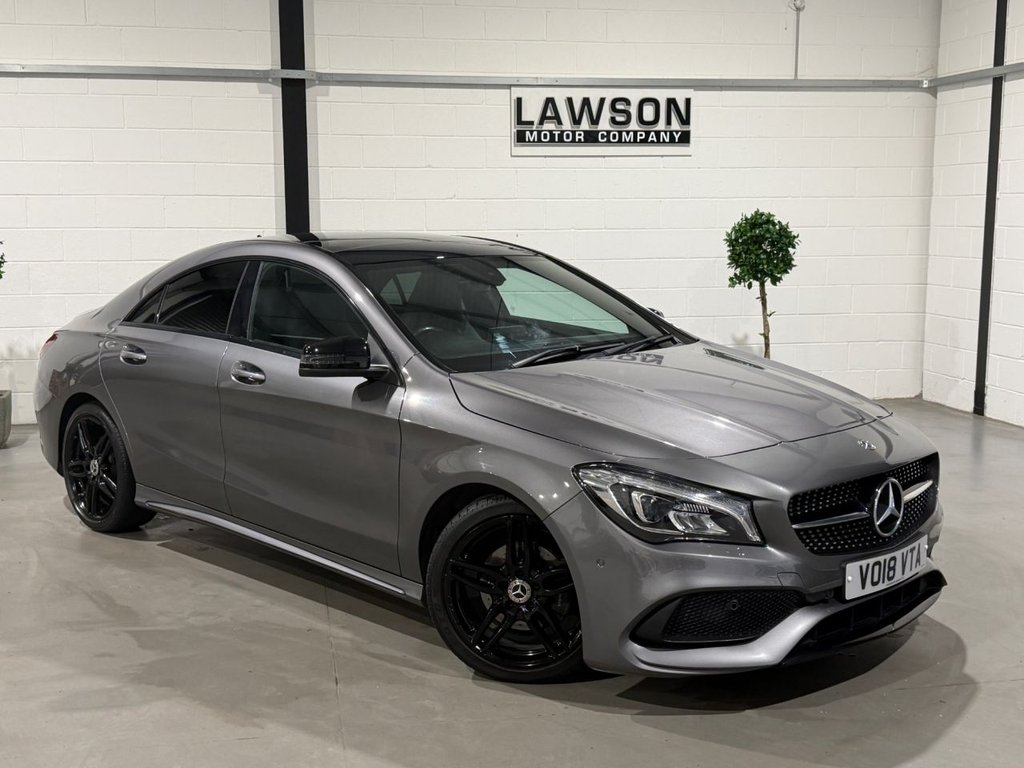 USED 2018 18 MERCEDES-BENZ CLA 1.6 CLA180 AMG Line Coupe 4dr Petrol Manual Euro 6 (s/s) (122 ps) 