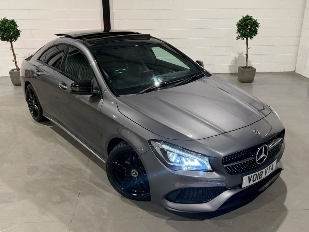 USED 2018 18 MERCEDES-BENZ CLA 1.6 CLA180 AMG Line Coupe 4dr Petrol Manual Euro 6 (s/s) (122 ps) 