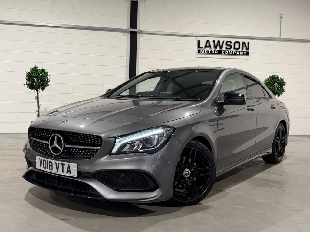 USED 2018 18 MERCEDES-BENZ CLA 1.6 CLA180 AMG Line Coupe 4dr Petrol Manual Euro 6 (s/s) (122 ps) 