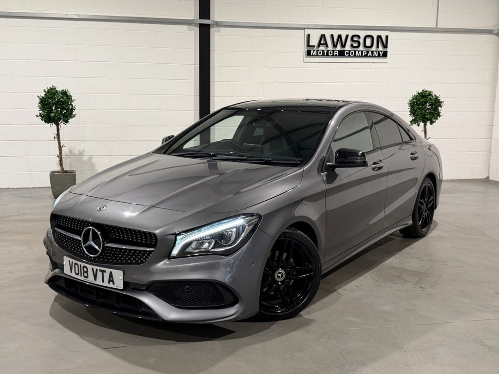 USED 2018 18 MERCEDES-BENZ CLA 1.6 CLA180 AMG Line Coupe 4dr Petrol Manual Euro 6 (s/s) (122 ps) 
