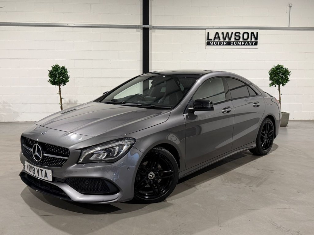 USED 2018 18 MERCEDES-BENZ CLA 1.6 CLA180 AMG Line Coupe 4dr Petrol Manual Euro 6 (s/s) (122 ps) 