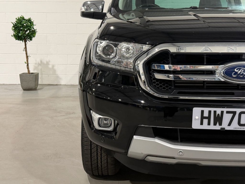 USED 2020 70 FORD RANGER 2.0 EcoBlue Limited Pickup Double Cab 4dr Diesel Auto 4WD Euro 6 (s/s) (170 ps) 