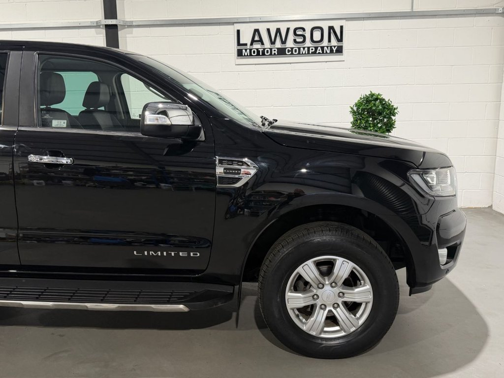 USED 2020 70 FORD RANGER 2.0 EcoBlue Limited Pickup Double Cab 4dr Diesel Auto 4WD Euro 6 (s/s) (170 ps) 