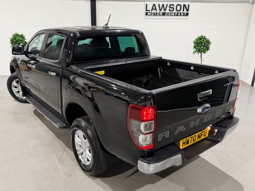 USED 2020 70 FORD RANGER 2.0 EcoBlue Limited Pickup Double Cab 4dr Diesel Auto 4WD Euro 6 (s/s) (170 ps) 