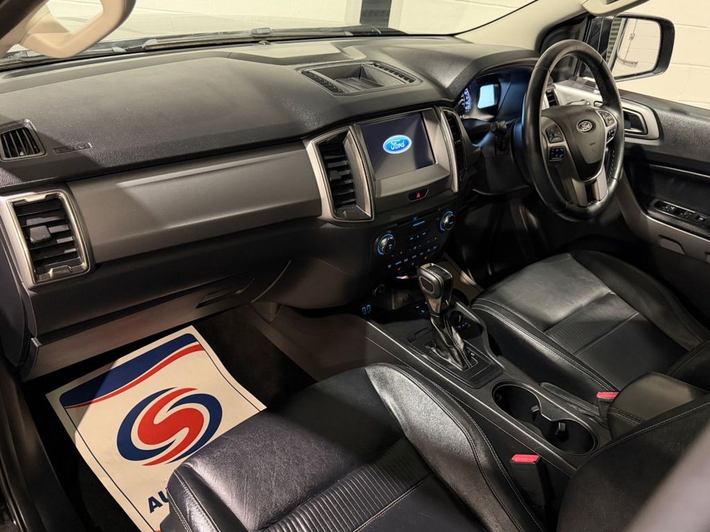 USED 2020 70 FORD RANGER 2.0 EcoBlue Limited Pickup Double Cab 4dr Diesel Auto 4WD Euro 6 (s/s) (170 ps) 