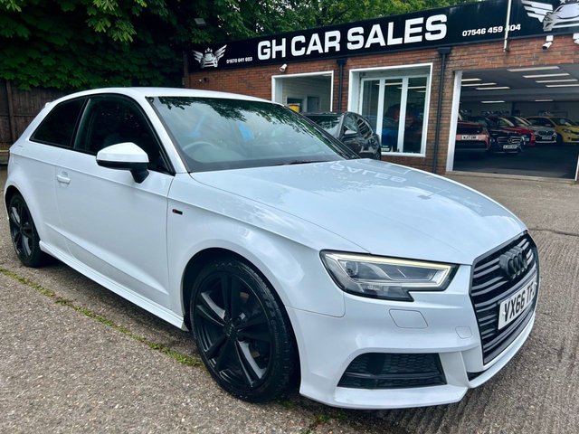 2016 66 AUDI A3 1.4 TFSI CoD S line Hatchback 3dr Petrol Manual Euro 6 (s/s) (150 ps) GREAT SPEC, NAV, BLUETOOTH!