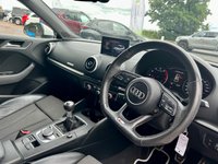 USED 2016 66 AUDI A3 1.4 TFSI CoD S line Hatchback 3dr Petrol Manual Euro 6 (s/s) (150 ps) GREAT SPEC, NAV, BLUETOOTH!