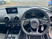 USED 2016 66 AUDI A3 1.4 TFSI CoD S line Hatchback 3dr Petrol Manual Euro 6 (s/s) (150 ps) GREAT SPEC, NAV, BLUETOOTH!
