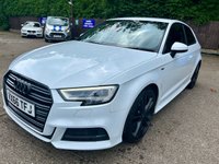 USED 2016 66 AUDI A3 1.4 TFSI CoD S line Hatchback 3dr Petrol Manual Euro 6 (s/s) (150 ps) GREAT SPEC, NAV, BLUETOOTH!