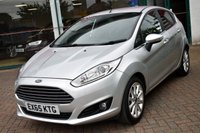 USED 2015 65 FORD FIESTA 1.0T TITANIUM 5 DOOR POWERSHIFT AUTO 99 BHP (EURO 6) Full Ford History - 10 Records