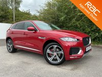 USED 2017 17 JAGUAR F-PACE 3.0 D300 V6 S SUV 5dr Diesel Auto AWD Euro 6 (s/s) (300 ps) FULL JAGUAR/SPECIALIST SERVICE HISTORY