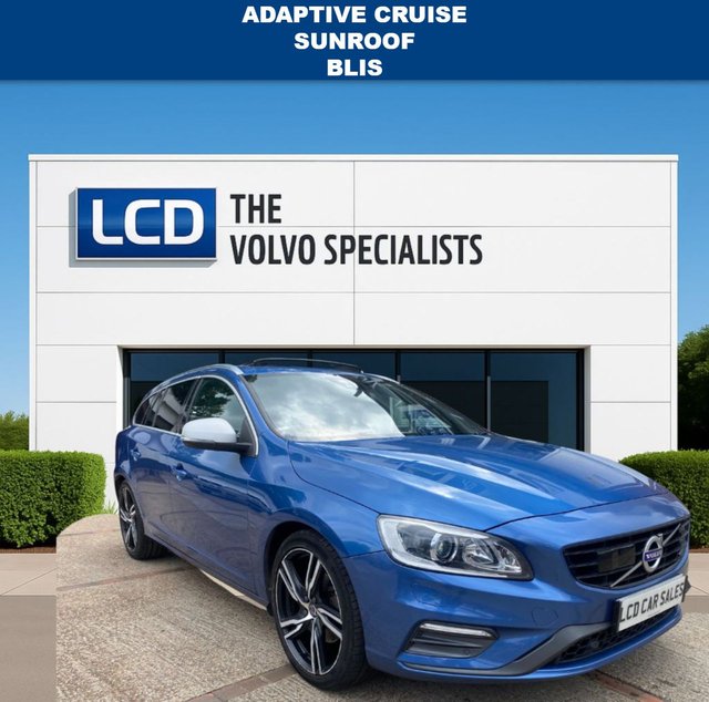 View our Volvo V60 2.0 D4 R-Design Lux Nav Estate 5dr Diesel Auto Euro 6 (s/s) (190 ps)