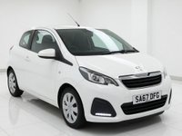 USED 2017 67 PEUGEOT 108 1.0 Active Hatchback 3dr Petrol Manual Euro 6 (68 ps) F/S/H - LEZ - BTooth - 2 Keys