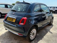 USED 2018 18 FIAT 500 1.2 Lounge Hatchback 3dr Petrol Manual Euro 6 (s/s) (69 bhp) 