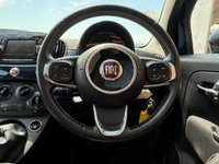 USED 2018 18 FIAT 500 1.2 Lounge Hatchback 3dr Petrol Manual Euro 6 (s/s) (69 bhp) 