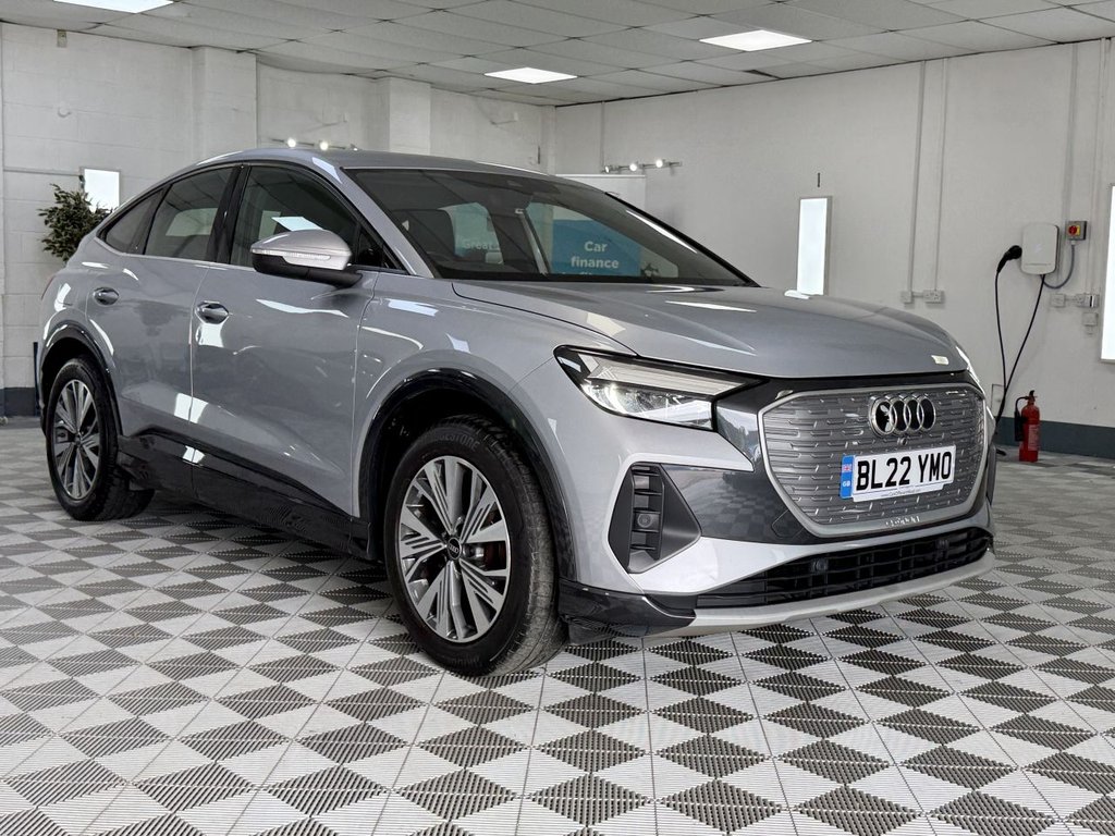 USED 2022 22 AUDI Q4 E-TRON 35 Sport Sportback 5dr Electric Auto 55kWh (170 ps) 