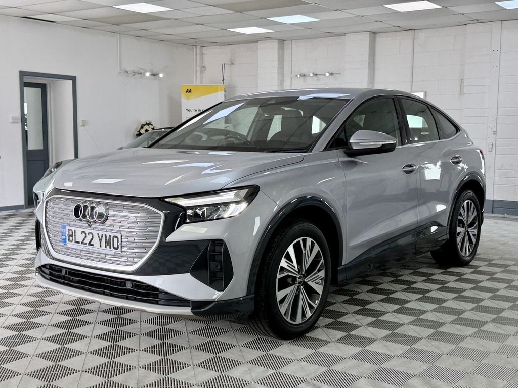 USED 2022 22 AUDI Q4 E-TRON 35 Sport Sportback 5dr Electric Auto 55kWh (170 ps) 