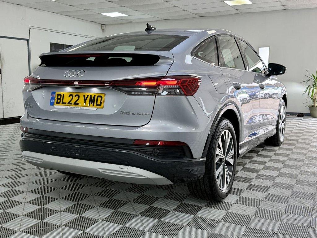 USED 2022 22 AUDI Q4 E-TRON 35 Sport Sportback 5dr Electric Auto 55kWh (170 ps) 