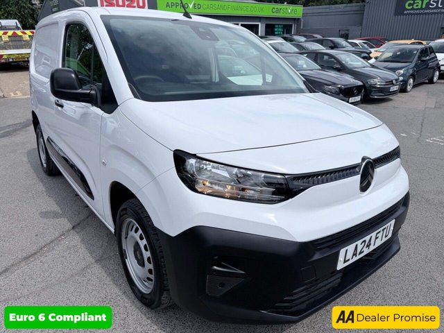 View our Citroen Berlingo White 1.5 BlueHDi Enterprise M van, 13,400 miles, Euro 6, 6-speed manual, Air Conditioning, Bluetooth, Cruise, DAB, Rear sensors. Plus VAT @ 20%!