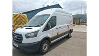 USED 2022 72 FORD TRANSIT White 2.0 350 EcoBlue L3 H3 van, 57,500 miles, Euro 6, Air Conditioning, Bluetooth, DAB, Reverse camera, Electric windows. Plus VAT @ 20%! This 2022 Ford Transit 350 Leader boasts a full service history, with its last service completed on 2025-10-10 at 50,235 miles, and has had only one owner from new. This Euro 6 compliant, rear wheel drive L3 H3 model is powered by an efficient 2.0L EcoBlue diesel engine. It comes equipped with manual air conditioning, door mirrors featuring blind spot elimination and integrated side indicators, and a 4.2 inch monochrome TFT screen with the SYNC 4 system and Bluetooth connectivity. A 12 month MOT