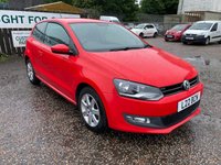 USED 2013 L VOLKSWAGEN POLO 1.2 Match Edition Hatchback 3dr Petrol Manual Euro 5 (60 ps) PX WELCOME FINANCE AVAILABLE